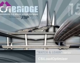 آموزش CSiBridge بخش CSiBridge_-_09_CSi Load Optimizer