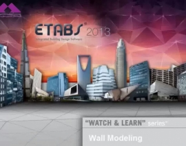 آموزش ETABS2013 بخش ETABS2013_-_08_Wall_Modeling