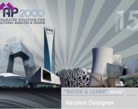 آموزش SAP2000 بخش 12 Section Designer