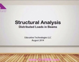 آمادگی آزمون بین المللی FE و PE سری Dr. Structure بخش SA14- Distributed Loads on Beams (Part 1)