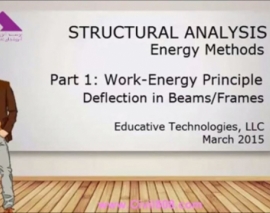 آمادگی آزمون بین المللی FE و PE سری Dr. Structure بخش SA20- Work-Energy Principle (Part 2)