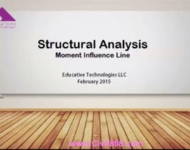 آمادگی آزمون بین المللی FE و PE سری Dr. Structure بخش SA18- Moment Influence Line