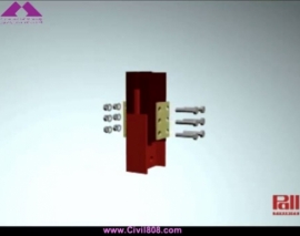 انیمیشن نحوه ساخت و اجرای میراگر اصطکاکی پال بادبندی (PFD)