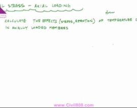 آمادگی آزمون بین المللی FE و PE سری structure free بخش آمادگی آزمون بین المللی FE و PE سری structure free بخش Thermal Stress in Axially Loaded Members - Mechanics of Materials