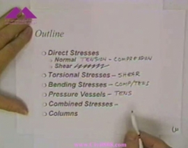 آمادگی آزمون بین المللی FE و PE دانشگاه Texas A&M University بخش Strength of Materials 1