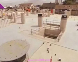 فیلم جداسازی لرزه ای ساختمان Robinson Seismic - Justice &  Emergency Services Precinct Christchurch