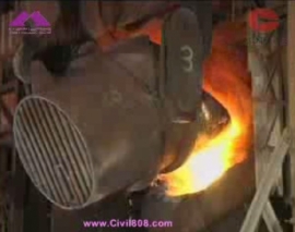 فیلم مراحل ساخت فولاد و مقاطع فولادی گرم نورد شده در کارخانه از BCSA