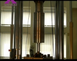 آزمون آزمایشگاهی میراگر ویسکوز آزمون آزمایشگاهی میراگر ویسکوز