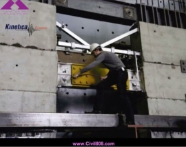 آزمون بارگذاری سیکلی و ترسیم نمودار هیسترتیک حاصله استفاده از میراگر ویسکوالاستیک آزمون بارگذاری سیکلی و ترسیم نمودار هیسترتیک حاصله استفاده از میراگر ویسکوالاستیک