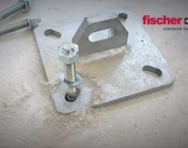 کاشت رول بولت برای پایه های اتصالات مفصلی و بیس پلیت در سازه های سبک کاشت رول بولت برای پایه های اتصالات مفصلی و بیس پلیت در سازه های سبک