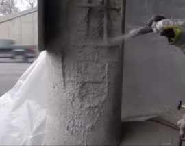 استفاده از واتر جت برای برداستن ویه بتنی در پل بدون آسیب رسیدن آرماتورهای داخل ستون استفاده از واتر جت برای برداستن ویه بتنی در پل بدون آسیب رسیدن آرماتورهای داخل ستون