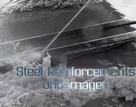 کلیپ تکنولوژی تخریب بتن با Robotic Hydrodemolition بدون صدمه رسانی به آرماتورها کلیپ تکنولوژی تخریب بتن با Robotic Hydrodemolition بدون صدمه رسانی به آرماتورها