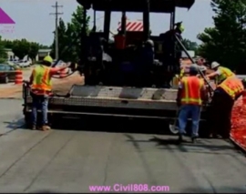 فیلمی کامل از نحوه روسازی صلب با بتن غلطکی یا RCC فیلمی کامل از نحوه روسازی صلب با بتن غلطکی یا RCC