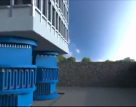 انیمیشن سیستم نوین جداساز لرزه ای+میراگر انرژی در چند راستایی در زیر ساختمان انیمیشن سیستم نوین جداساز لرزه ای+میراگر انرژی در چند راستایی در زیر ساختمان