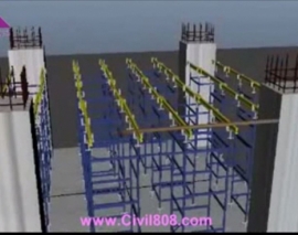 انیمیشن مراحل 0 تا 100 سقف یوبوت ساختمان های بتنی