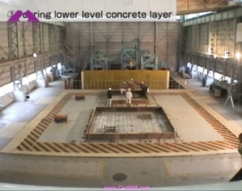 مراحل اجرای کف جداسازی لرزه ای شرکت mu ژاپن برای تجهیزات حساس بخش دوم مراحل اجرای کف جداسازی لرزه ای شرکت mu ژاپن برای تجهیزات حساس بخش دوم