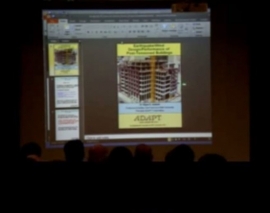 بخش هایی از سخنرانی پروفسور بیژن اعلمی با موضوع نکات طراحی و اجرای سقف های پس کشیده ADAPT ، 15 مهر 94 ، مرکز تحقیقات مسکن و شهرسازی