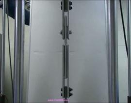 آزمایش میراگر اصطکاکی در آزمایشگاهی در ژاپن  (آزمایش سیکلی)