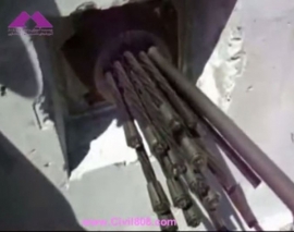 کلیپی از اجرای فونداسیون (پی) گسترده به روش دال های بتنی پس کشیده در هند کلیپی از اجرای فونداسیون (پی) گسترده به روش دال های بتنی پس کشیده در هند