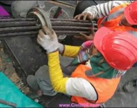 کلیپی از نحوه بستن و محکم کردن کابل ها در سیستم دال پس کشیده کلیپی از نحوه بستن و محکم کردن کابل ها در سیستم دال پس کشیده