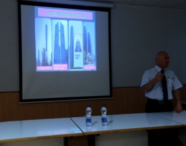 سمینار خلاقیت مهندسی در چند آسمان خراش،مهندس کرمعلی خرم، دانشگاه شریف بخش اول