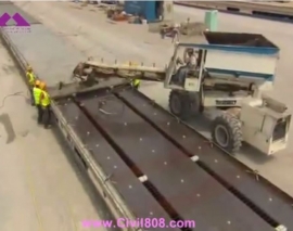 بازدید مجازی از کارخانه تولید قطعات و دال های بتنی پیش ساخته و پیش تنیده با کیفیت بالا