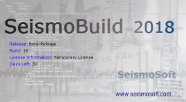 تصاویری از محیط نرم افزاری SeismoBuild (محصول جدید کمپانی SeismoSoft)