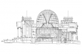 ساختمان پارلمان آلمان-نورمن فاستر(پروژه4)