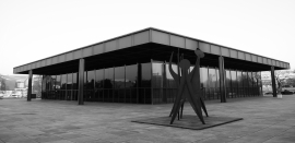 ورودی موزه گالری ملی نویه-میس ون دروهه(پروژه1)