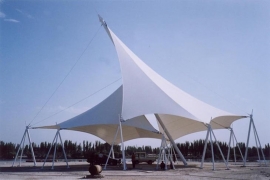سازه های چادری ( غشایی )