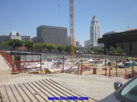 پروژه ساختمانی برج دادگاه ایالتی لس آنجلس (اسکلت فلزی) همراه با سیستم مهاربند جانبی BRB بخش دوم