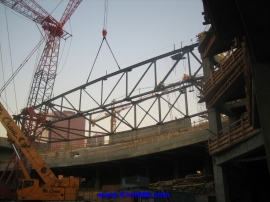 پروژه ساختمانی سازه فولادی Nokia Theater واقع در ایالت لس آنجلس