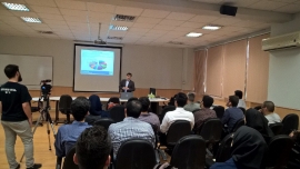 گزارش تصویری از حضور دکتر استلیوس آنتونیو مدیر کمپانی نرم افزاری SeismoSoft در ایران، تهران، ۳۱ خرداد ۹۵