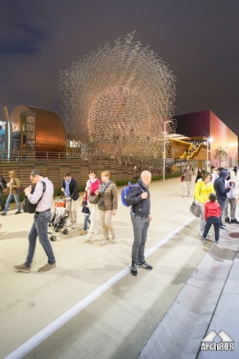  غرفه نمایشگاهی بریتانیا در اکسپو 2015 میلان