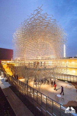  غرفه نمایشگاهی بریتانیا در اکسپو 2015 میلان 