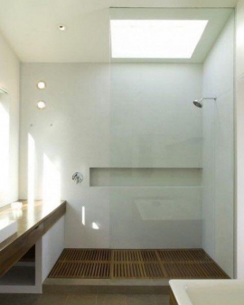  طراحي داخلي - ایده های طراحی حمام و سينك روشويي مينيمال