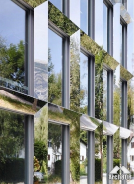 مجموعه تصاویر زیبا و متفاوت از حجم و نمای معماری 