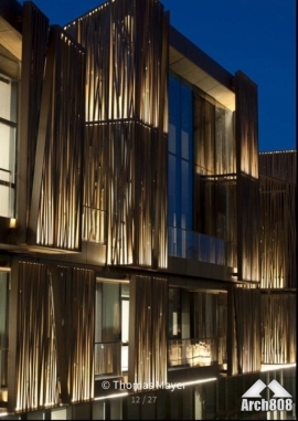 مجموعه تصاویر زیبا و متفاوت از حجم و نمای معماری 