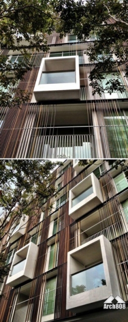 مجموعه تصاویر زیبا و متفاوت از حجم و نمای معماری 