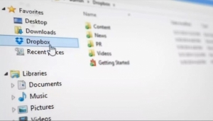 نحوه اشتراک ویدئو ها و محصولات در دراپباکس دراپباکس