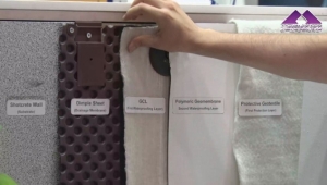 سیستم عایق بندی و زهکشی دیواره های گودبرداری شهری