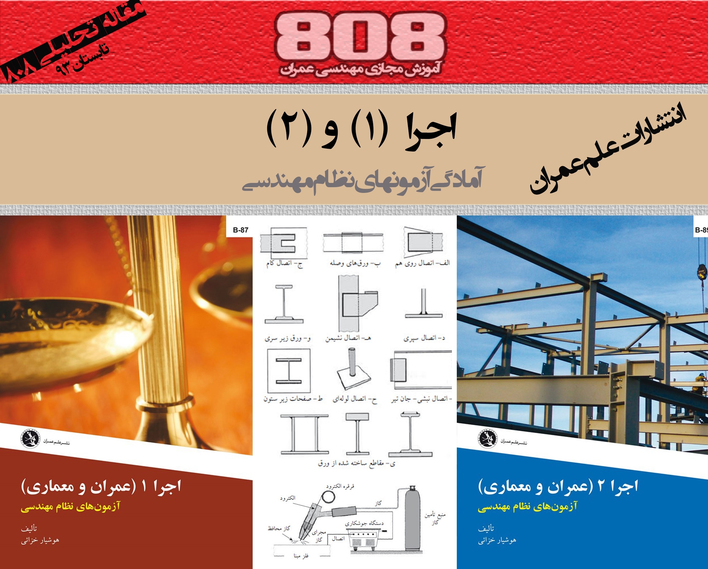 اجرا (۱) و (۲) - آمادگی آزمون ورود به حرفه نظام مهندسی ساختمان اجرا (۱) و (۲) - آمادگی آزمون ورود به حرفه نظام مهندسی ساختمان