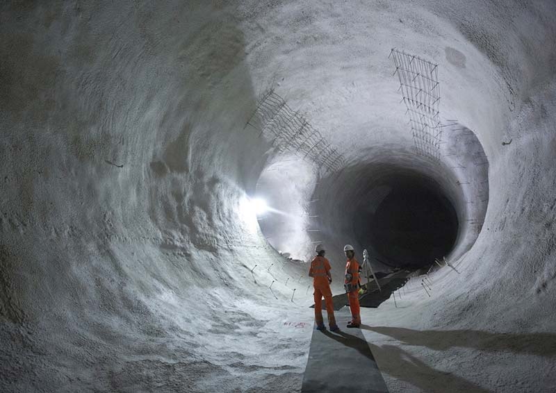 تونل 26 مایلی کراسریل در زیر شهر لندن- اختصاصی 808