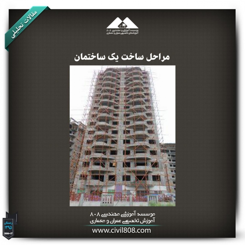 مقاله تحلیلی: مراحل ساخت یک ساختمان