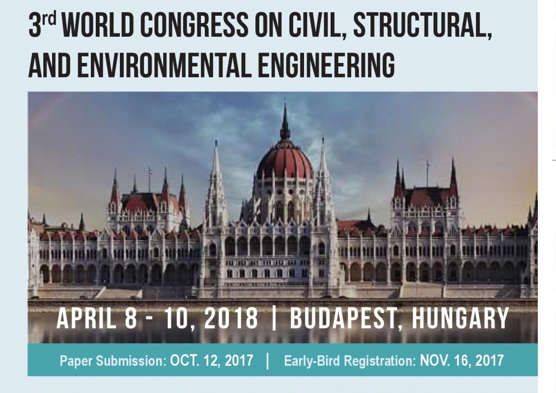 سومین کنگره جهانی مهندسی سازه و محیط زیست