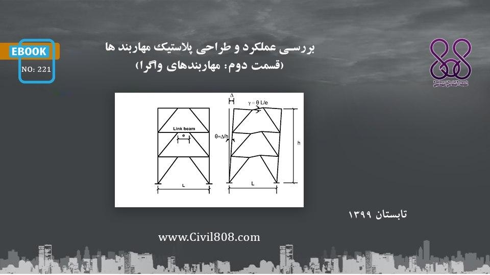 ایبوک ۲۲۱: بررسی عملکرد و طراحی پلاستیک مهاربند ها (قسمت دوم: مهاربندهای واگرا) ایبوک ۲۲۱: بررسی عملکرد و طراحی پلاستیک مهاربند ها (قسمت دوم: مهاربندهای واگرا)
