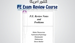 PE Review Notes and Problems - Water Res Hydraulics Hydrology