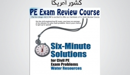 Six-Minute solutions for civil pe exam problems Water Resources