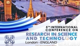 پنجمین کنفرانس بین المللی پژوهش در علوم و تکنولوژی – انگلستان