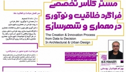 سخنرانی علمی، مسترکلاس تخصصی فراگرد خلاقیت و نوآوری در معماری و شهرسازی